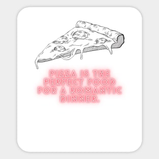 Pizza Love: Inspiring Quotes and Images to Indulge Your Passion Sticker